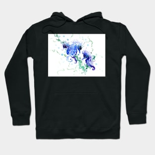 Blue Seahorses Hoodie